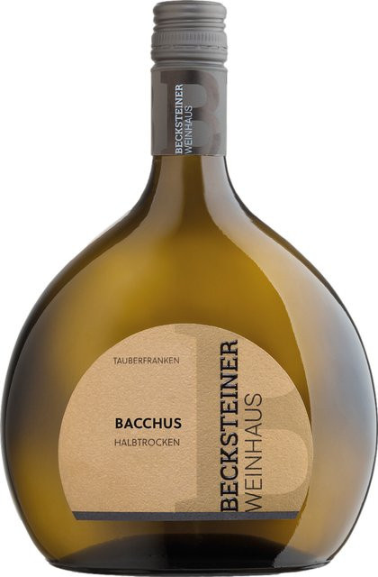 Becksteiner Winzer Bacchus, halbtrocken, Weißwein, 2025, 0,75 l - Bild 1