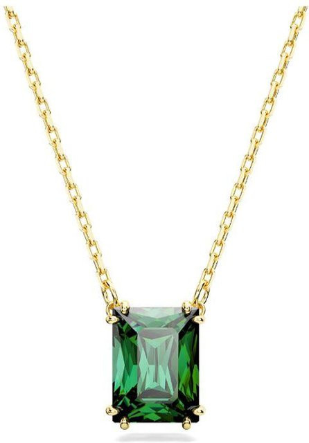 Swarovski Anhänger Stilla Matrix Quadrat, Gold, Grün, Damen, Kristall - Bild 1