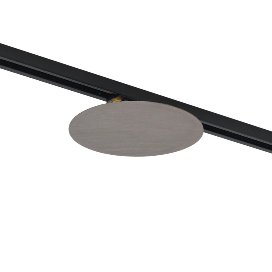 QAZQA Iconic Pulley Deckenleuchte für Schienenbeleuchtungssysteme, 1-Phasen-Track-Adapter, Gunmetal/Anthrazit, 2 Lichter - Bild 2