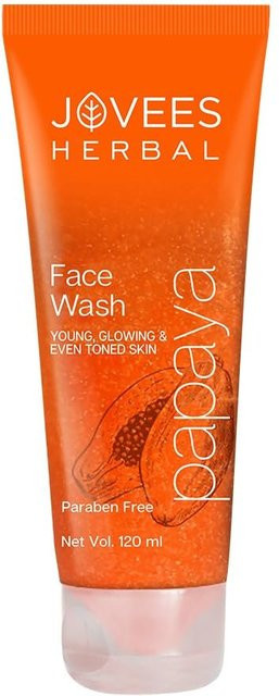 Jovees Herbal Papaya Gesichtswaschgel, 120 ml, für normale Haut - Bild 1