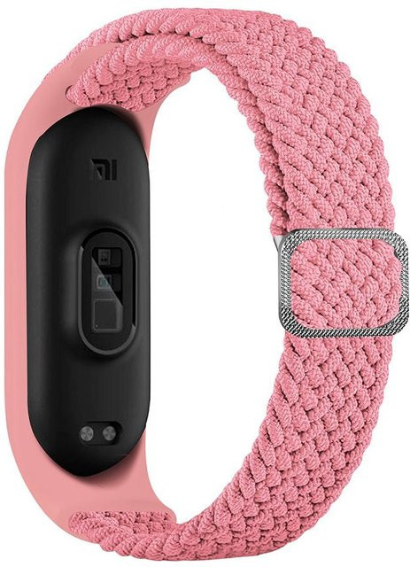 Xiaomi Smart Armband, geflochtenes Nylonband, rosa, Unisex - Bild 1