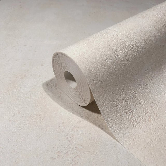 Marburg Vliestapete Beige Uni Modern FSC Non-Woven - Bild 1