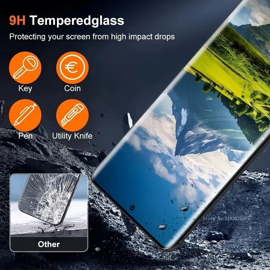 3er-Pack HD-Displayschutzfolie aus gehärtetem Glas für Motorola Moto Edge 60 Fusion 50 Pro 50 Ultra 60 Pro 40 30 Neo, transparent, mit Ein-Klick-Installation - Bild 6