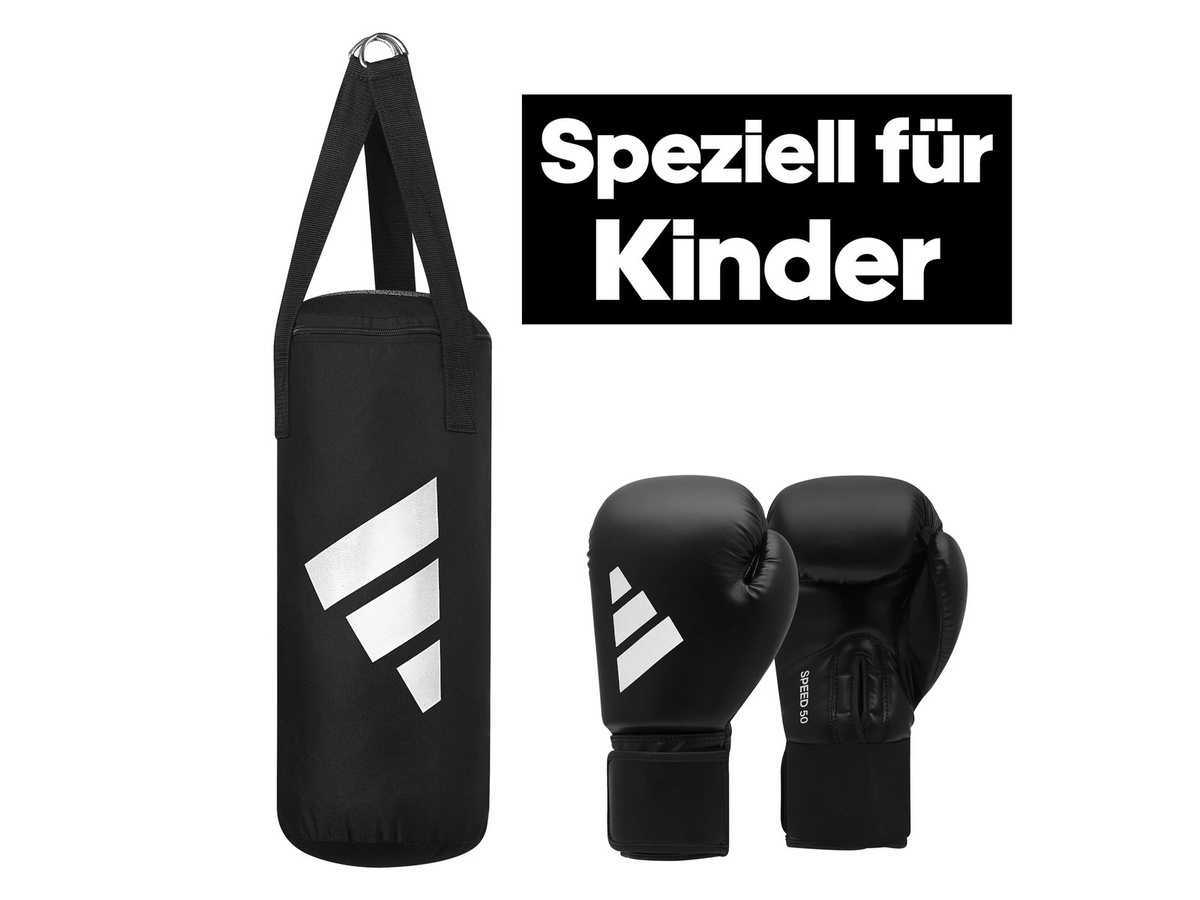 Adidas Junior Box Set ADIBACJRII, Schwarz/weiß - Bild 3