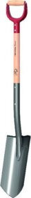 Fiskars Drainage Spaten CLASSIC mit Holzstiel aus FSC-zertifiziertem Holz und Borstahl - Bild 1