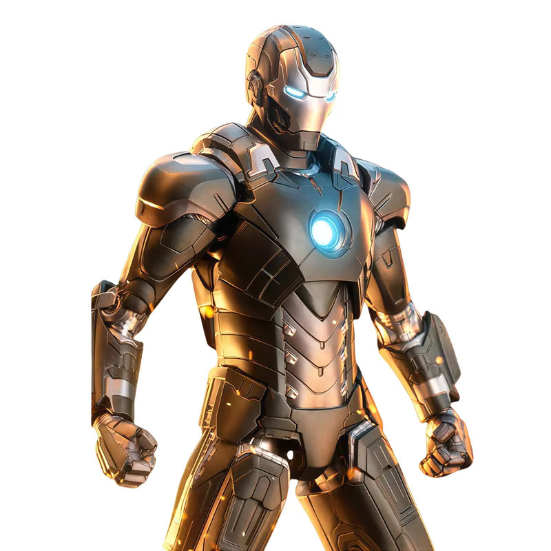 ZDTDS Marvel Iron Man Legends Tony Stark MK14 Action Figure, Einzelfigur, Kunststoff - Bild 4