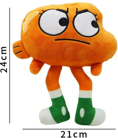 Fashnics The Amazing World of Gumball Darwin Plüschtier, Blau, Orange, ab 3 Jahren - Bild 1