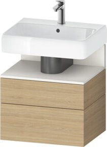 Duravit Waschtischunterschrank Qatego Weiß B/T/H: 59 x 47 x 59 cm - Bild 1