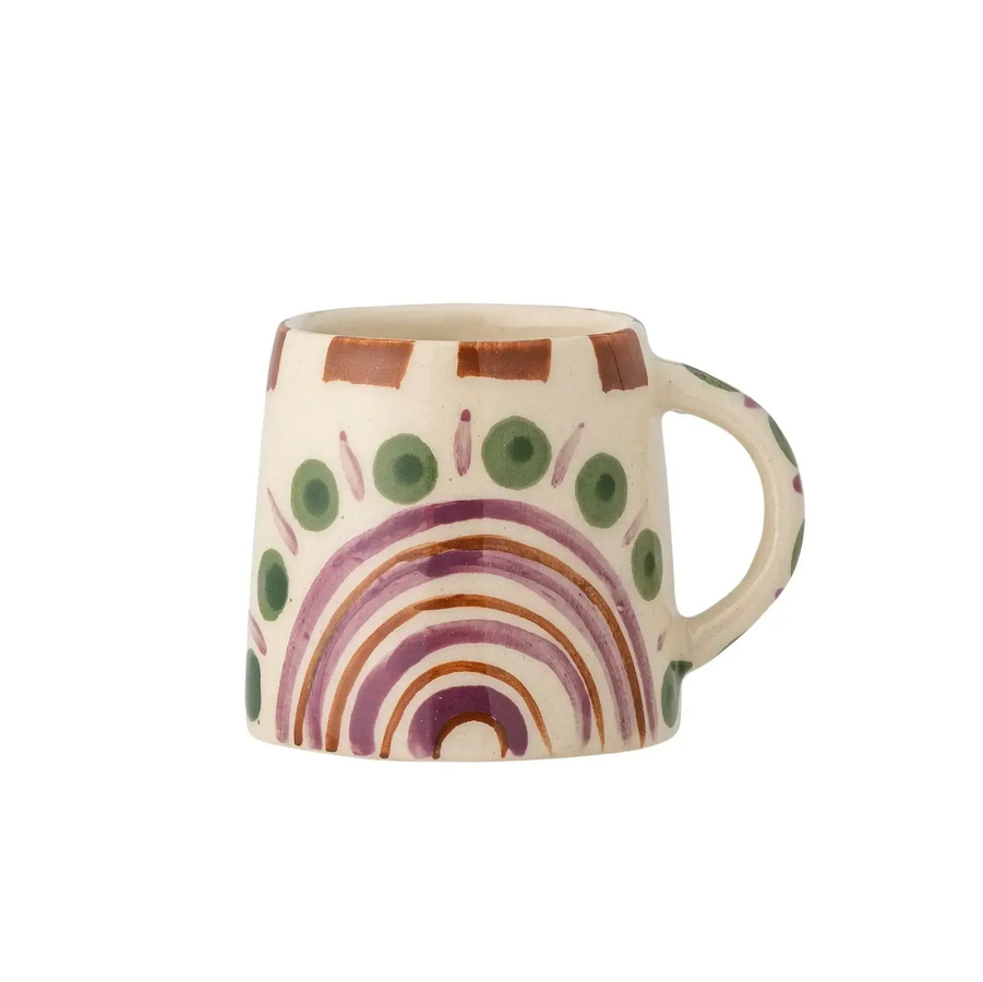 Bloomingville Espresso-Tasse aus Steingut Shama Grün 50 ml - Bild 1