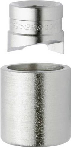Klauke Blechlocher 64mm in Silber - Bild 1