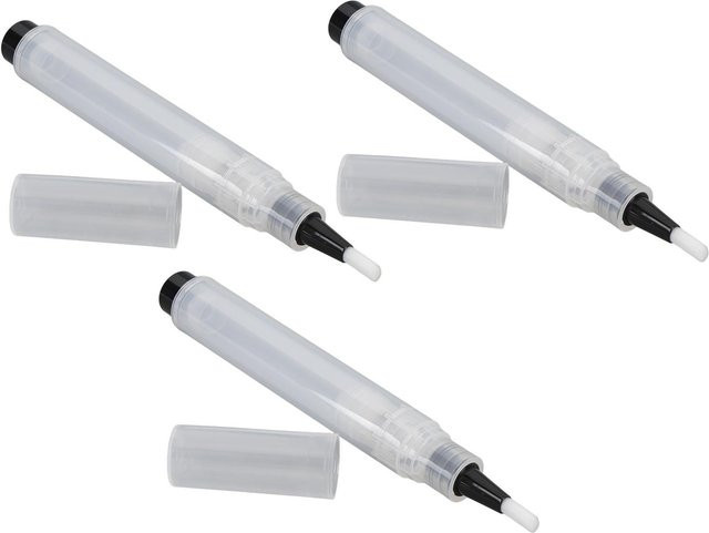 Shoemst Make-up Pinselstifte, 3 Stück, transparent, weiß - Bild 1