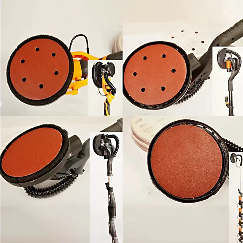 TQLQ Schleifscheiben Set für Wandschleifer mit 6/8/10 Löchern für Holz und Metall, Durchmesser: 225 mm, Körnung 40-2000 - Bild 4