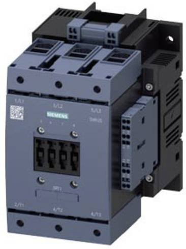 Siemens Leistungsschütz 3RT1054-3AV36 in Grau mit 3 Schließern und 1000 V/AC - Bild 1