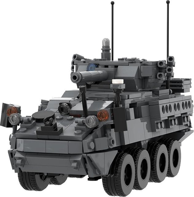 Gobricks MOC MRAP Militärfahrzeug, Bausteine, ab 14 Jahren - Bild 1