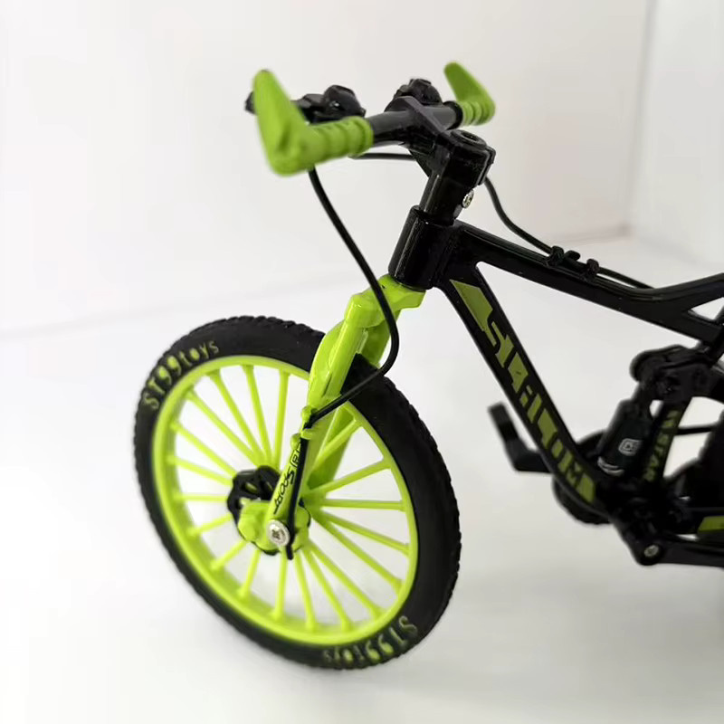 TANGUAYA Finger-Mountainbike, 1:8 Modell, Metall, Mini-Spielzeugfahrrad - Bild 4