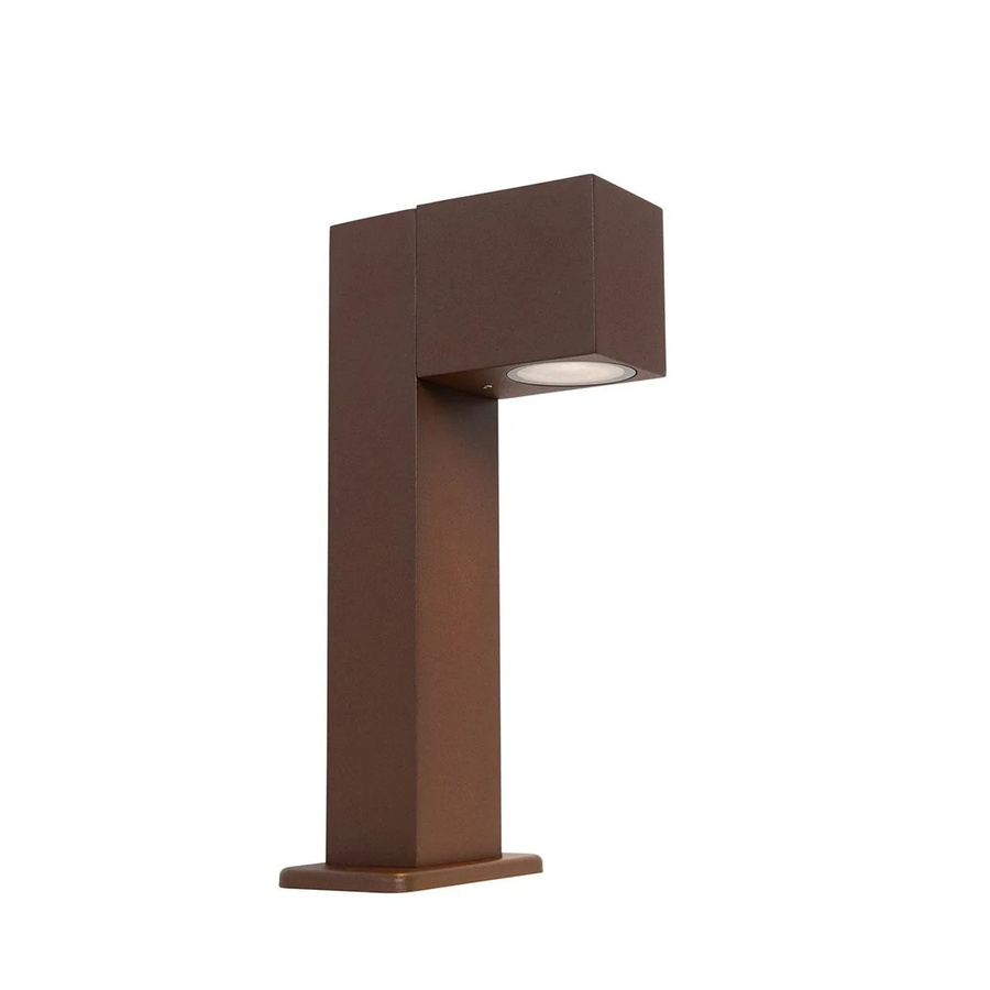 QAZQA Baleno Industrielle Stehende Außenlampe aus Aluminium in Rostbraun, IP44, Höhe: 30 cm - Bild 2