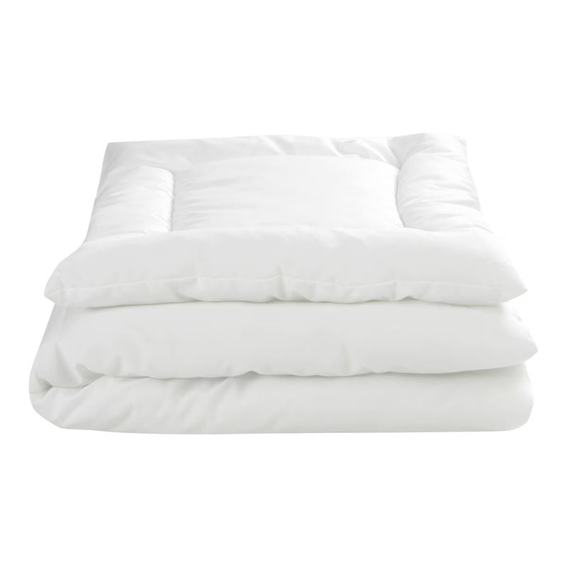 Julius Zöllner Steppbett-Set Hygiena für Kinder in Weiss, 2-teilig bestehend aus Decke und Kissen, Allergiker geeignet, 3.5 TOG, Kissen: 40 x 60 cm, Decke: 100 x 135 cm - Bild 2