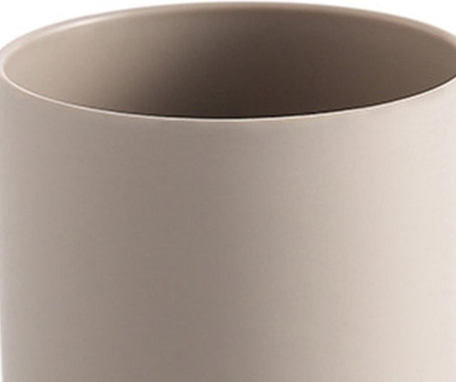 KaiSai Zahnbürstenbecher und Aufbewahrungs-Organizer für Zahnbürsten und Make-up-Pinsel, Kaffeebraun, 300 ml - Bild 1