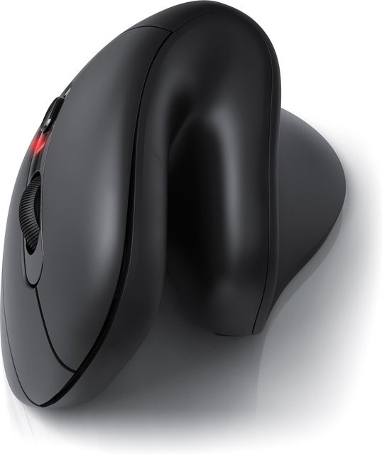CSL Ergonomische Vertikalmaus Kabellos mit Bluetooth in Schwarz - Bild 1