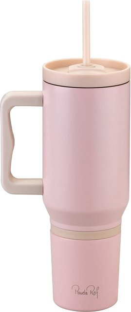 Fackelmann Pamela Reif Thermotrinkbecher in Beige und Pink - Bild 1
