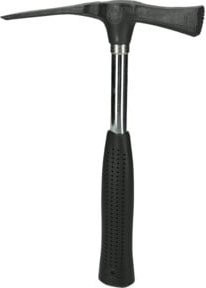 KS Tools Maurerhammer Berliner Form in Schwarz mit Stahlkopf und Kunststoffgriff, 600 g - Bild 1