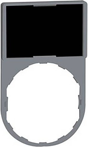 Schneider Electric ZBY6101C0 Schildträger in Grau aus Kunststoff - Bild 1