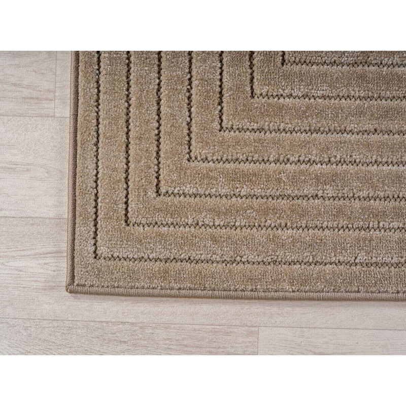 Ayyildiz In- und Outdoor-Teppich Nova Beige mit Hoch-Tief-Effekt B/L: 240 x 340 cm - Bild 2