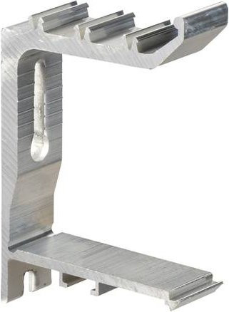 Schneider Electric Wandhalterung aus Aluminium in Silber - Bild 1