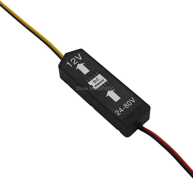 XMKO DC Wandler Transformator für Citycoco Elektroroller und Motorrad, 12V 24V bis 80V, Schwarz - Bild 1