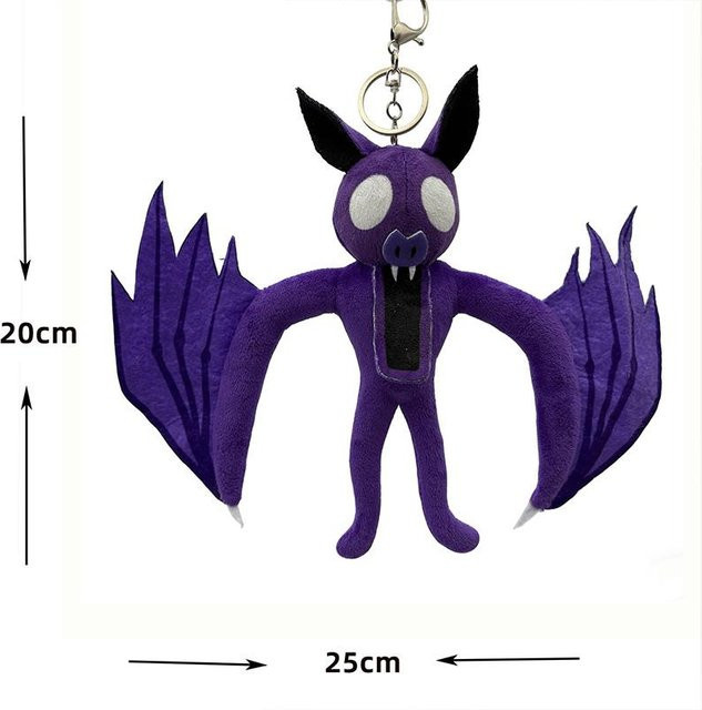 Schlüsselanhänger Lila Fledermaus, Unisex - Bild 1