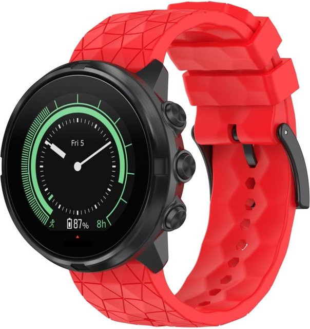 OutsideWorld Uhrenarmband Silikon, Rot, Unisex - Bild 1