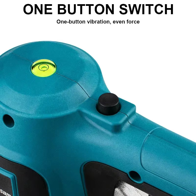 G perfil Fliesen-Vibrator Makita 18V Akku, automatische Fliesennivellierung mit 6 Geschwindigkeiten, Blau - Bild 5