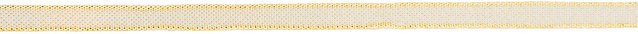 Rico Design Metallic Band Goldrand in Gold mit 6 mm Breite - Bild 1