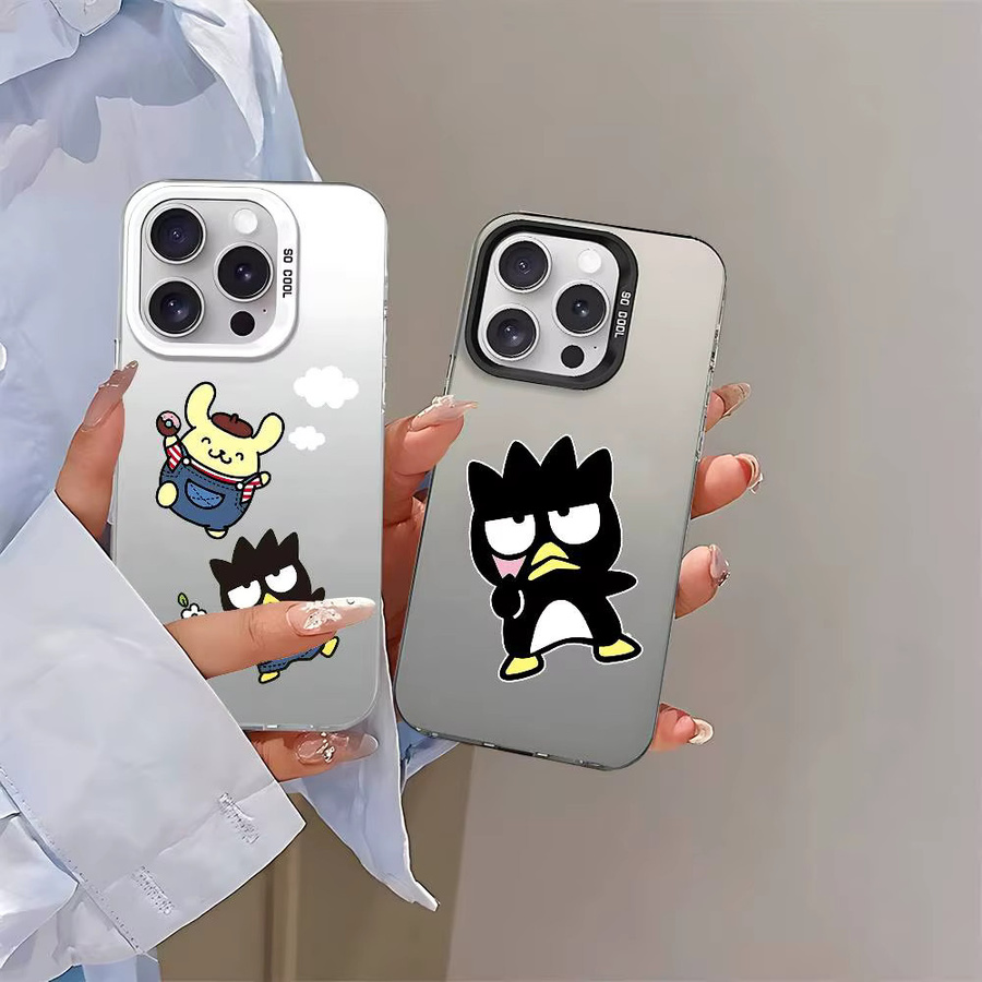 Moetch Maru Kawaii Handyhülle für iPhone 11 bis iPhone 17 Pro Max Plus, stoßfeste Rückseite, Farbe Silber - Bild 2