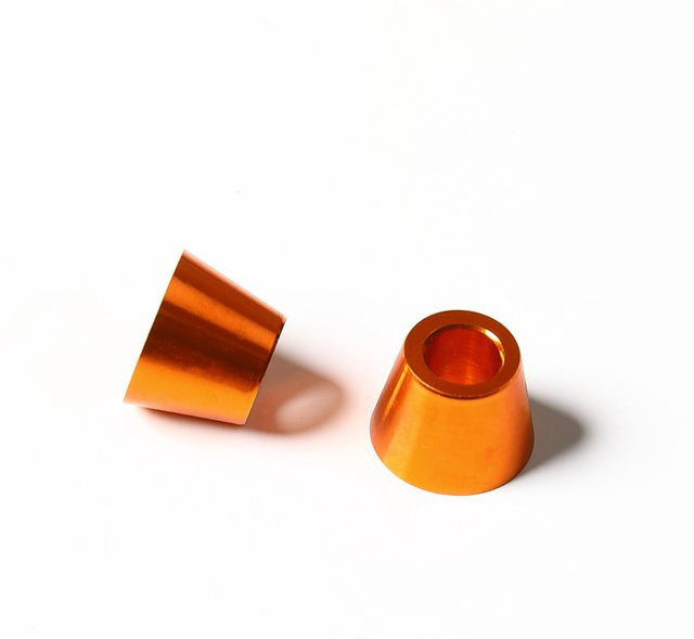 HPI Baja Aufhängungsarm Vorderer Stoßdämpfer-Kegeldichtung, Zubehör, Orange, Metall - Bild 1