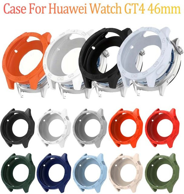 Silikonhülle für Huawei Watch GT4 46 mm, Weiß, Unisex - Bild 1
