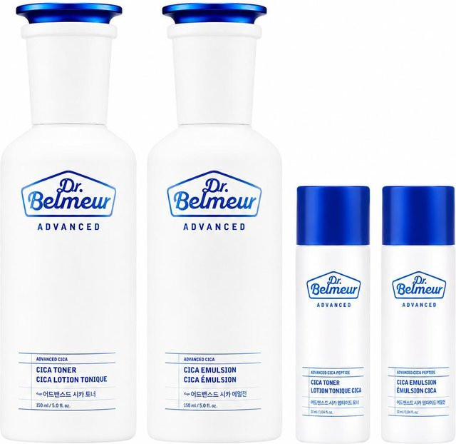 THE FACE SHOP Dr.Belmeur Advanced Cica Hautpflege Set, 2-teilig, mit Niacinamid - Bild 1