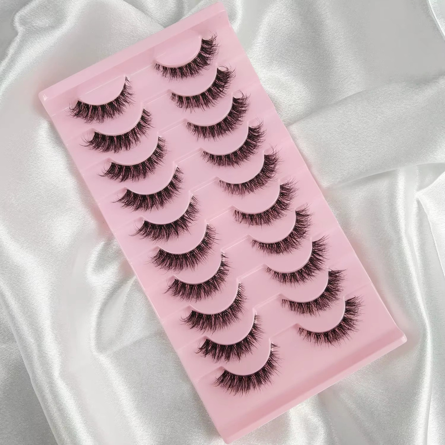 MAGT Künstliche Wimpern, 10 Paar, Natürlich - Bild 2