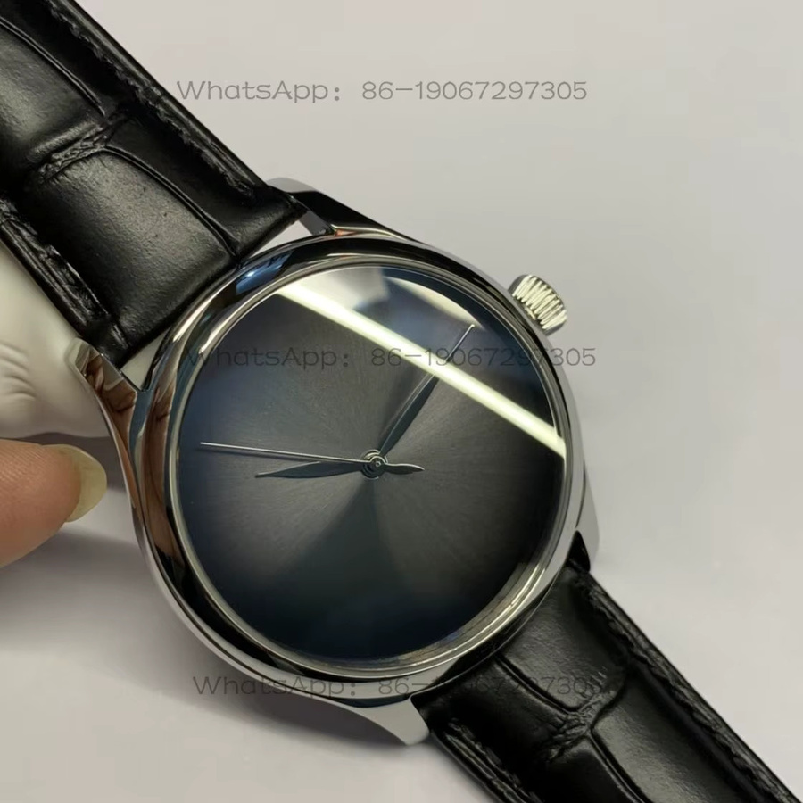 Mbond Armbanduhr, Automatik, Edelstahl, Leder, Herren - Bild 2