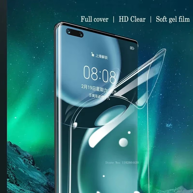 4in1 Hydrogel Display- und Kamera-Schutzfolien Set für Realme 12 Pro Plus, transparent - Bild 2