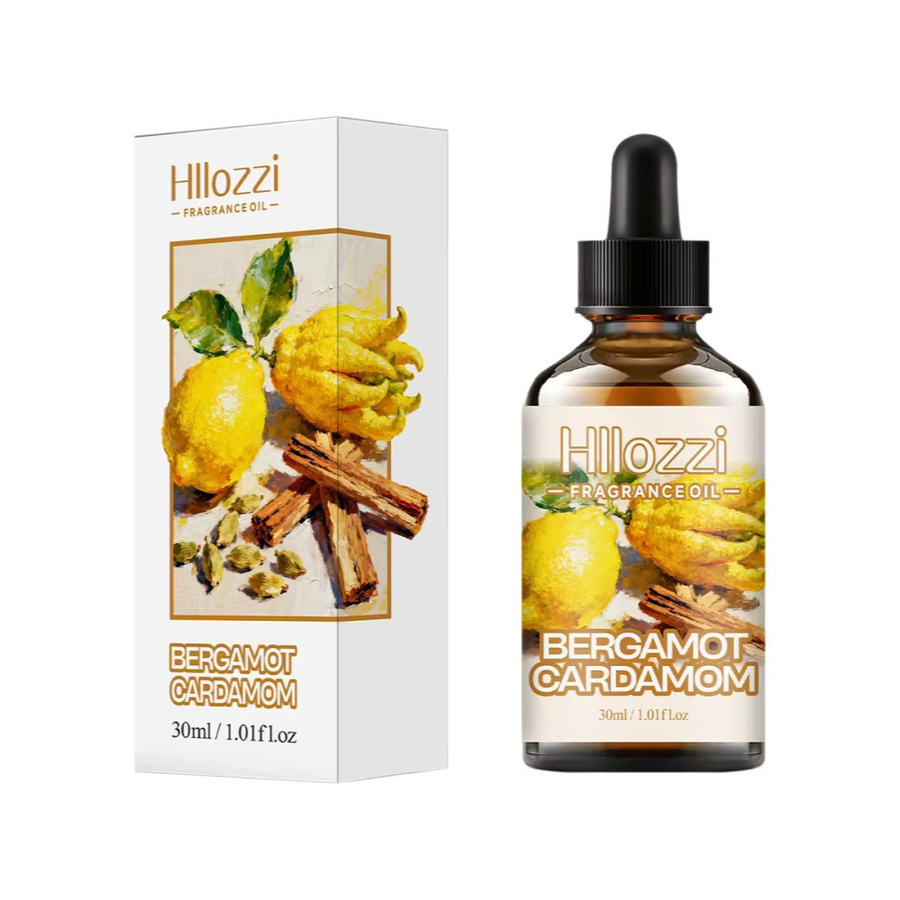 Hllozzi Bergamot-Kardamom Duftöl, Unisex, transparent - Bild 5