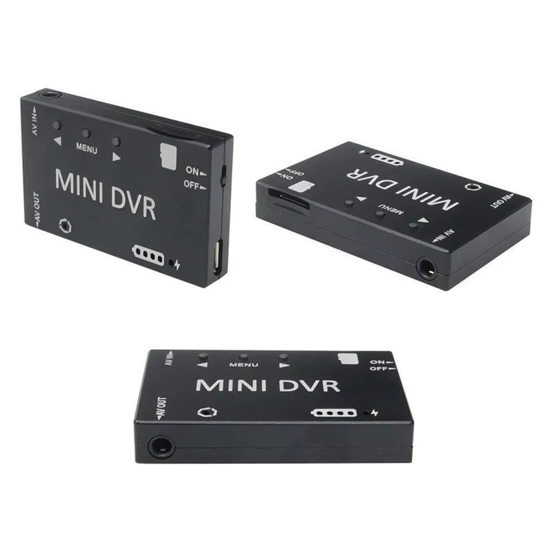 POMIACAM Mini FPV DVR Video Recorder für Drohnen und Boote, Schwarz - Bild 3