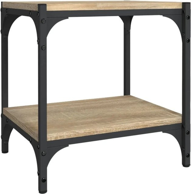 vidaXL TV-Schrank Sonoma-Eiche im Industrie-Stil aus Holzwerkstoff und Stahl, B/T/H: 40 x 33 x 41 cm - Bild 1
