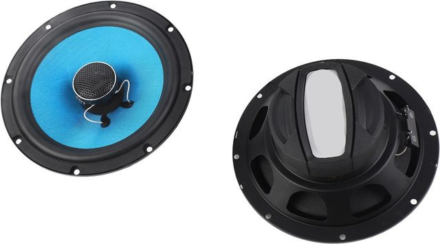 Aimo 2-Wege Auto Koaxial Lautsprecher 6,5 Zoll, 30W, 4 Ohm, Blau - Bild 1