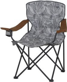 SIENA GARDEN Camping-Stuhl Natura mit Alugestell und UV-beständigem Polyester in Grau - Bild 1