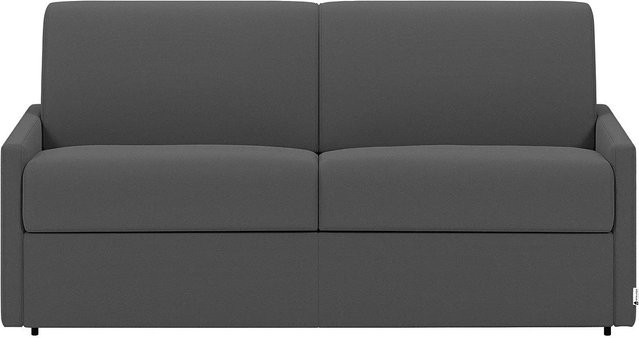Vente-unique Schlafsofa Calife in Grau mit Stoffbezug und Click-Clack-Funktion, Breite: 150 cm - Bild 1