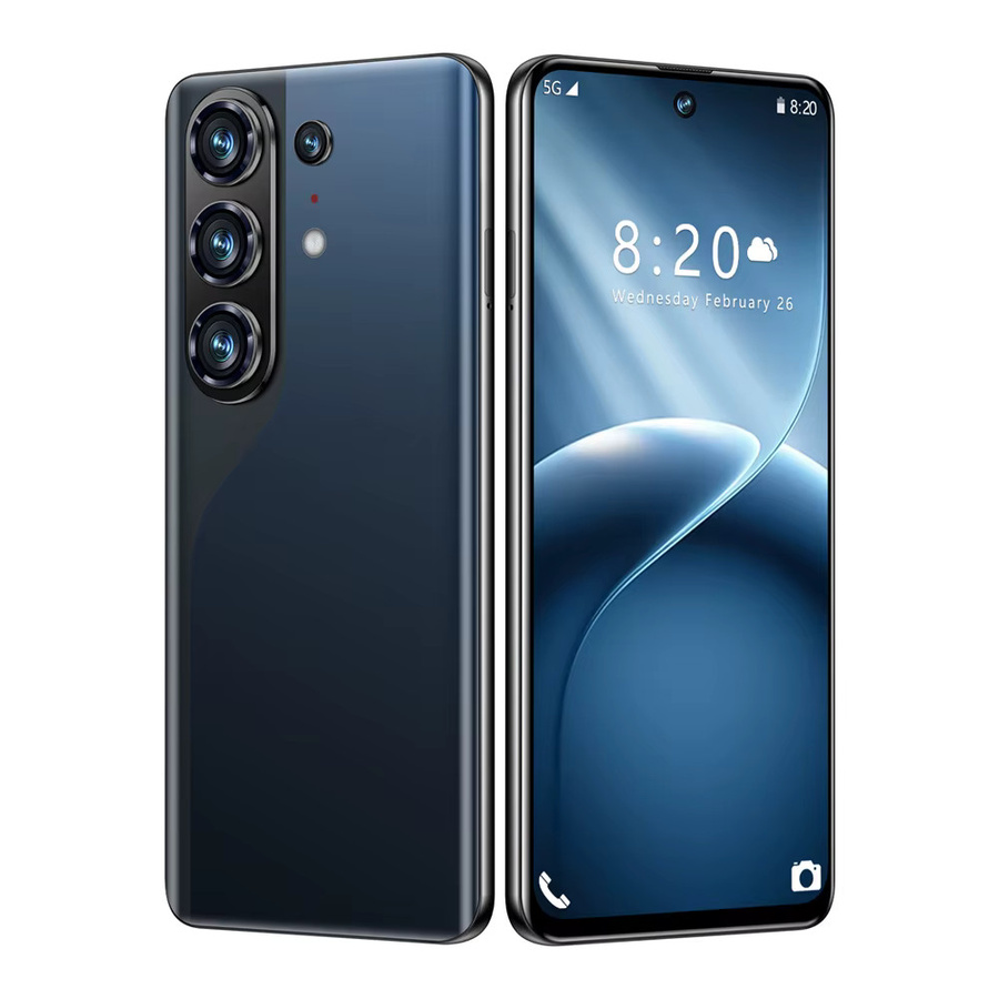 CHOTOG S26 Ultra Smartphone Android 5G mit 7,3 Zoll HD Display, 22GB RAM, 2TB Speicher, 7800mAh Akku und 16+48MP Kamera in Schwarz - Bild 5