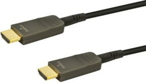 e+p HDMI Hybridkabel OCH 810 Optisch 8K in Schwarz, Länge: 10 m - Bild 1