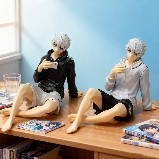 Bandai Blue Lock Nagi Seishiro Figur, Einzelfigur, 9cm, Kunststoff - Bild 1