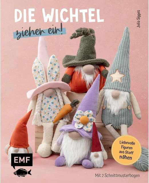 Die Wichtel ziehen ein! - 15 liebevolle Figuren aus Stoff nähen von Julia Sigges - Bild 1